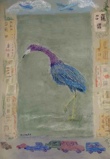 #2 - Sandra Ducoff Garber - Little Blue Heron Ballona